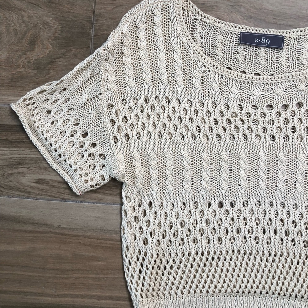 Cropped Crochet Top - Picture 2 of 2